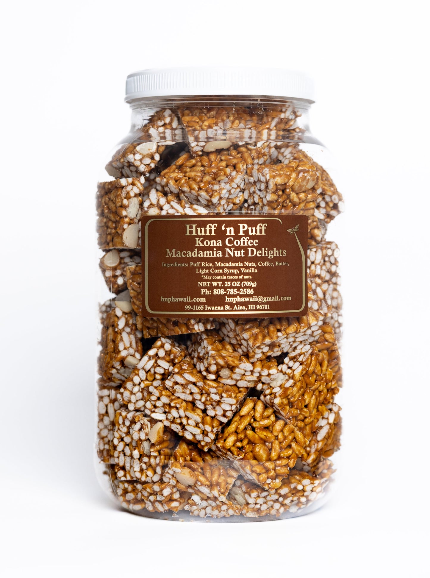 Huff n Puff Coffee 25oz Jar