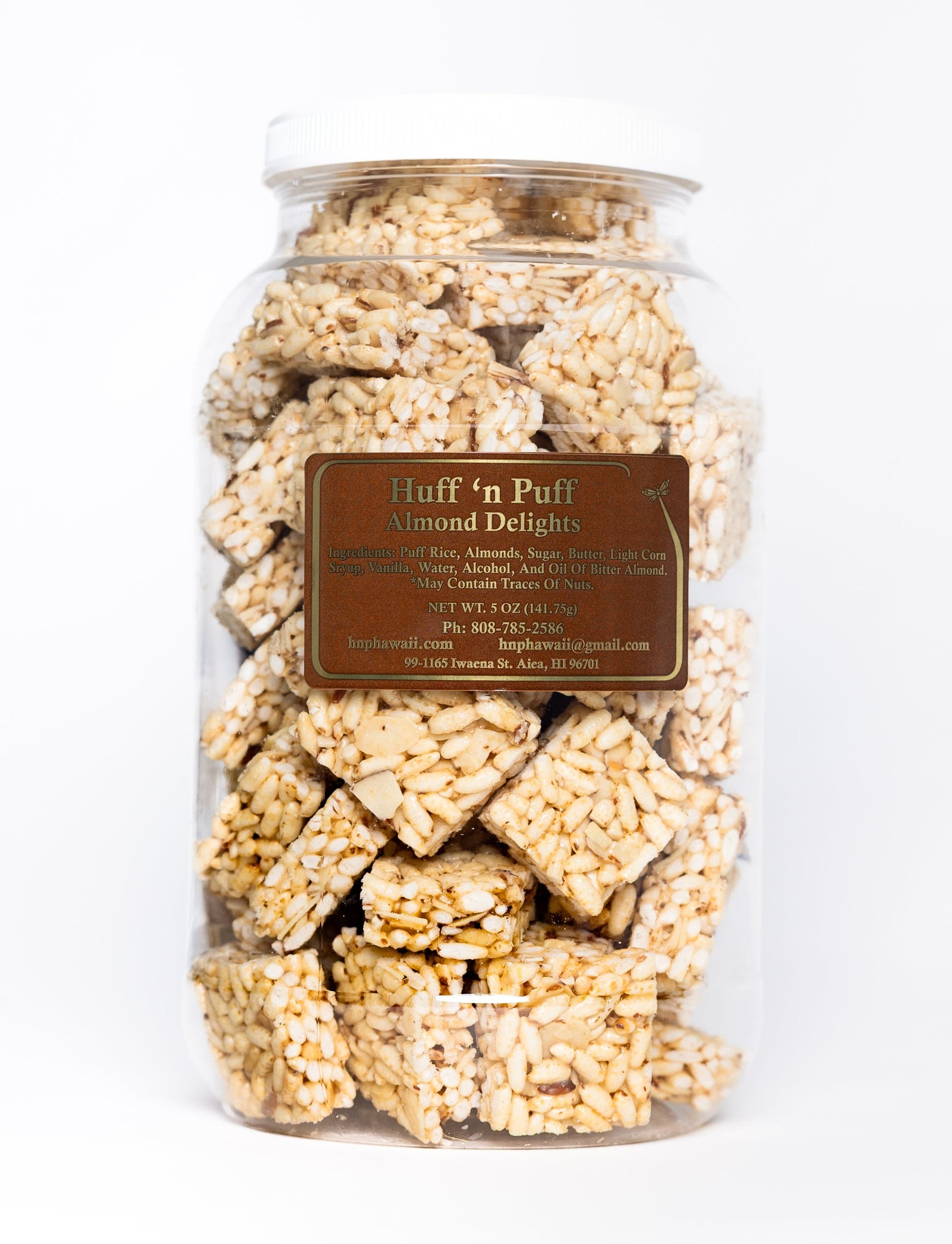 Huff n Puff Almond 25oz Jar