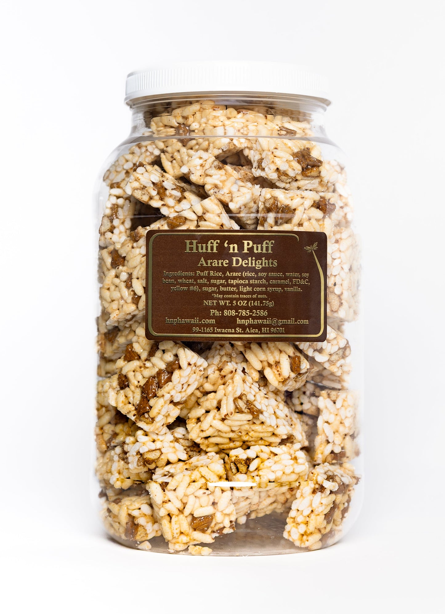 Huff n Puff Arare 25oz Jar