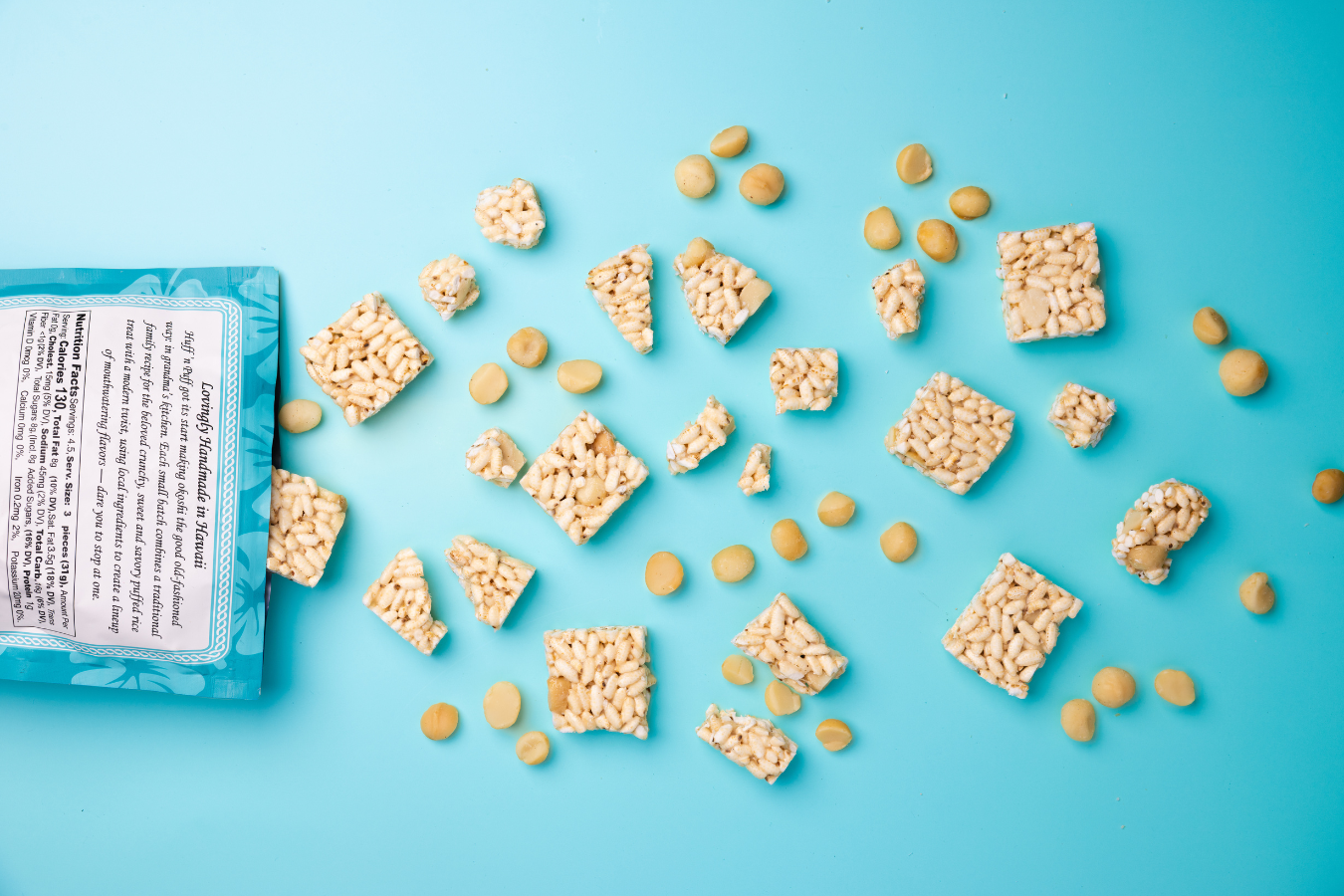 Huff n Puff Macadamia Nut Puffed Rice